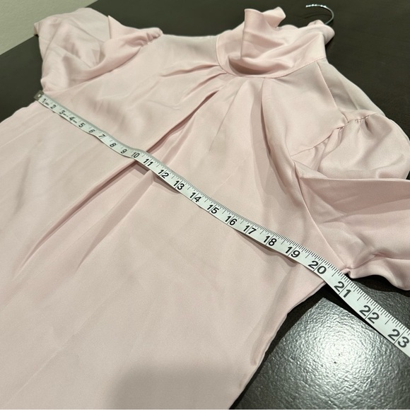 Vintage Satin Puff Sleeve Romantic Purple Blouse, Women’s Size Medium - Picture 8 of 10